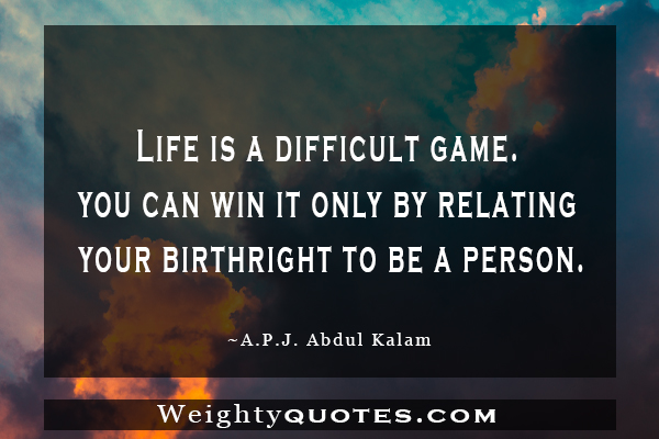 Best A. P. J. Abdul Kalam Quotes