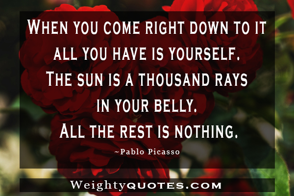 Famous Pablo Picasso Quotes