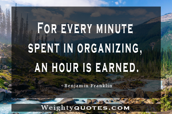Famous Benjamin Franklin Quotes