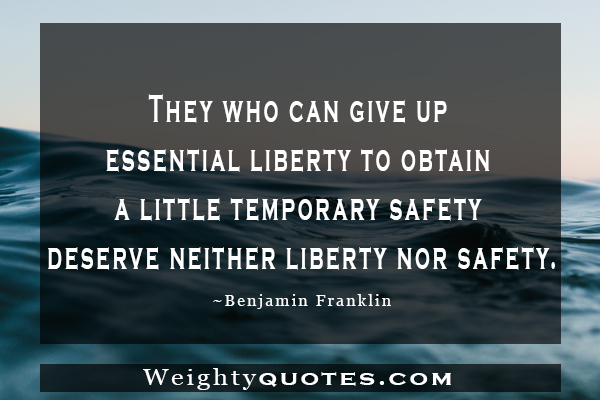 Best Benjamin Franklin Quotes