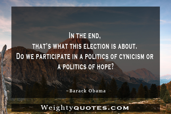 Best Barack Obama Quotes