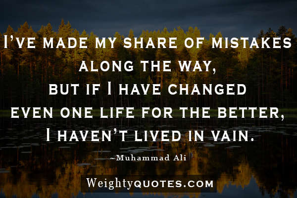 Famous Muhammad Ali Quotes